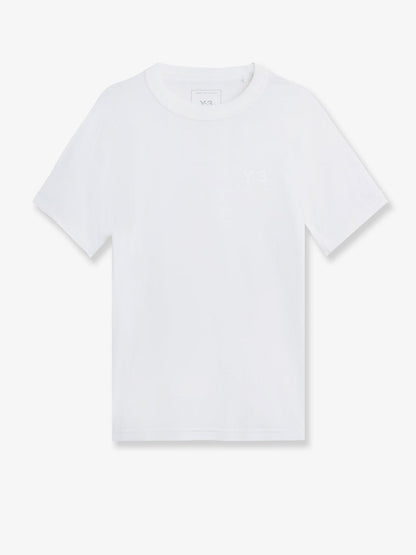 Y-3 Slim Tee cotton t-shirt - White