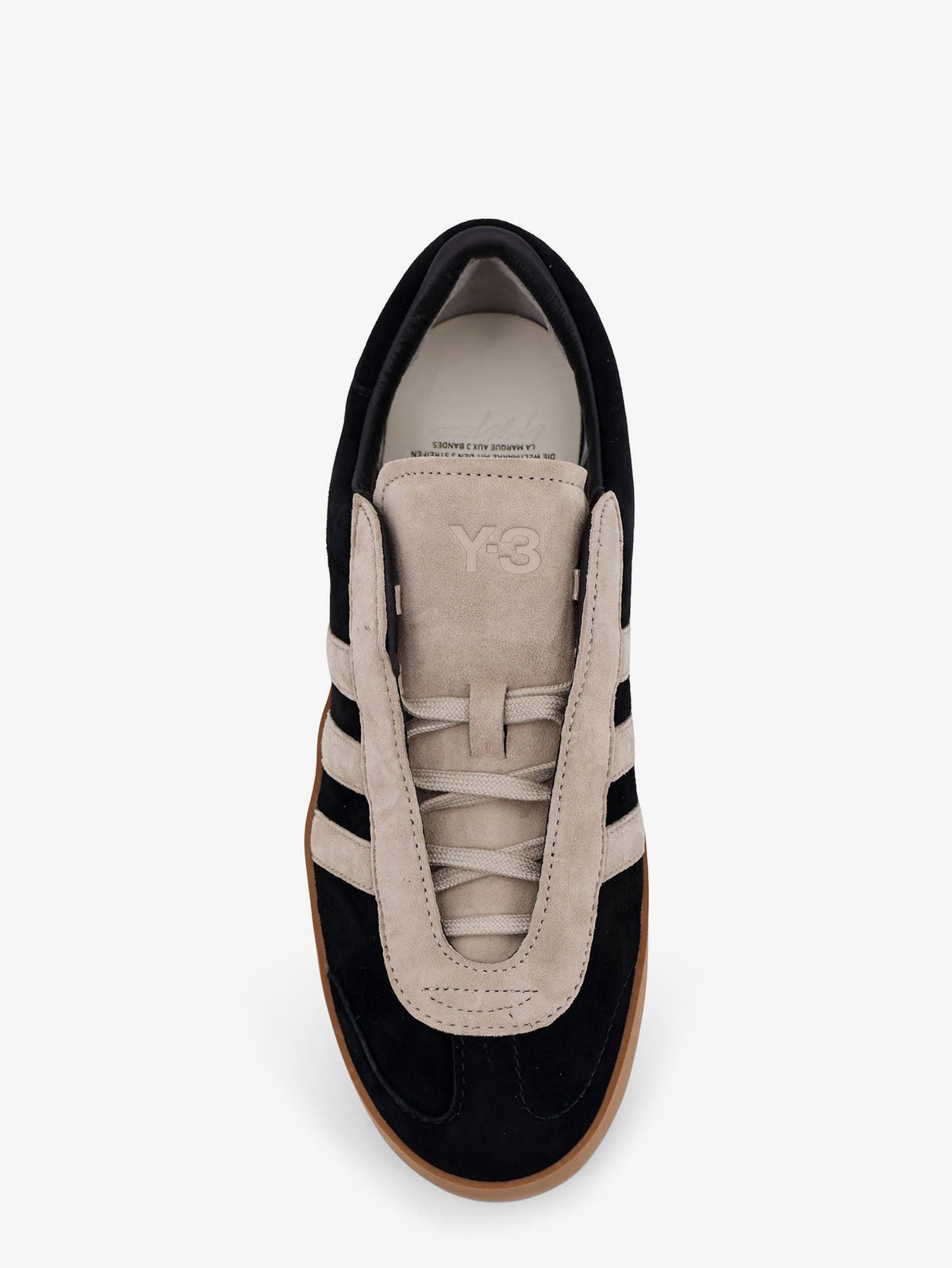 Y-3 Y-3 Gazelle suede sneakers with engraved logo on the side - Black