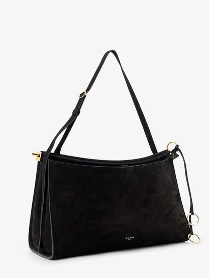 Alaia Le Click Pocket 35 Nabuk Shoulder Bag