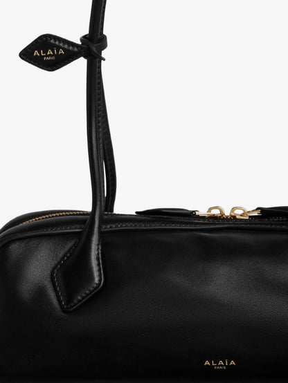 Alaia Le Teckel Padded Leather Shoulder Bag