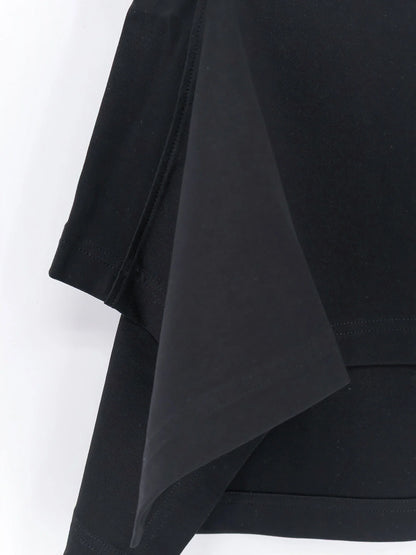 Alaia Paneled Cotton T Shirt