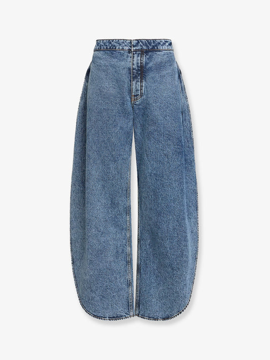Alaia Blue Denim Jeans