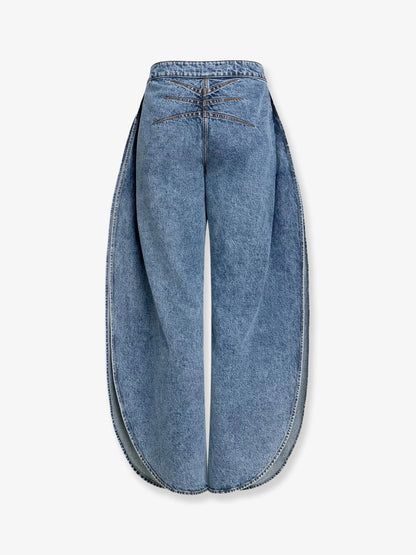 Alaia Blue Denim Jeans