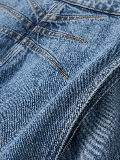 Alaia Blue Denim Jeans