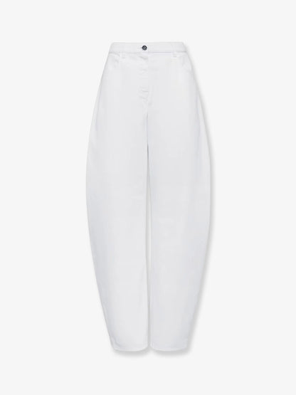 Alaia Curved Denim Trousers