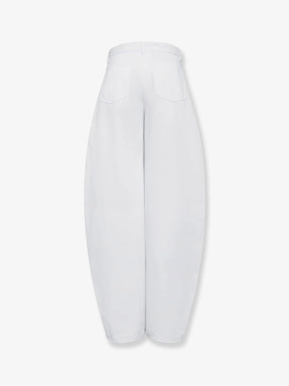 Alaia Curved Denim Trousers