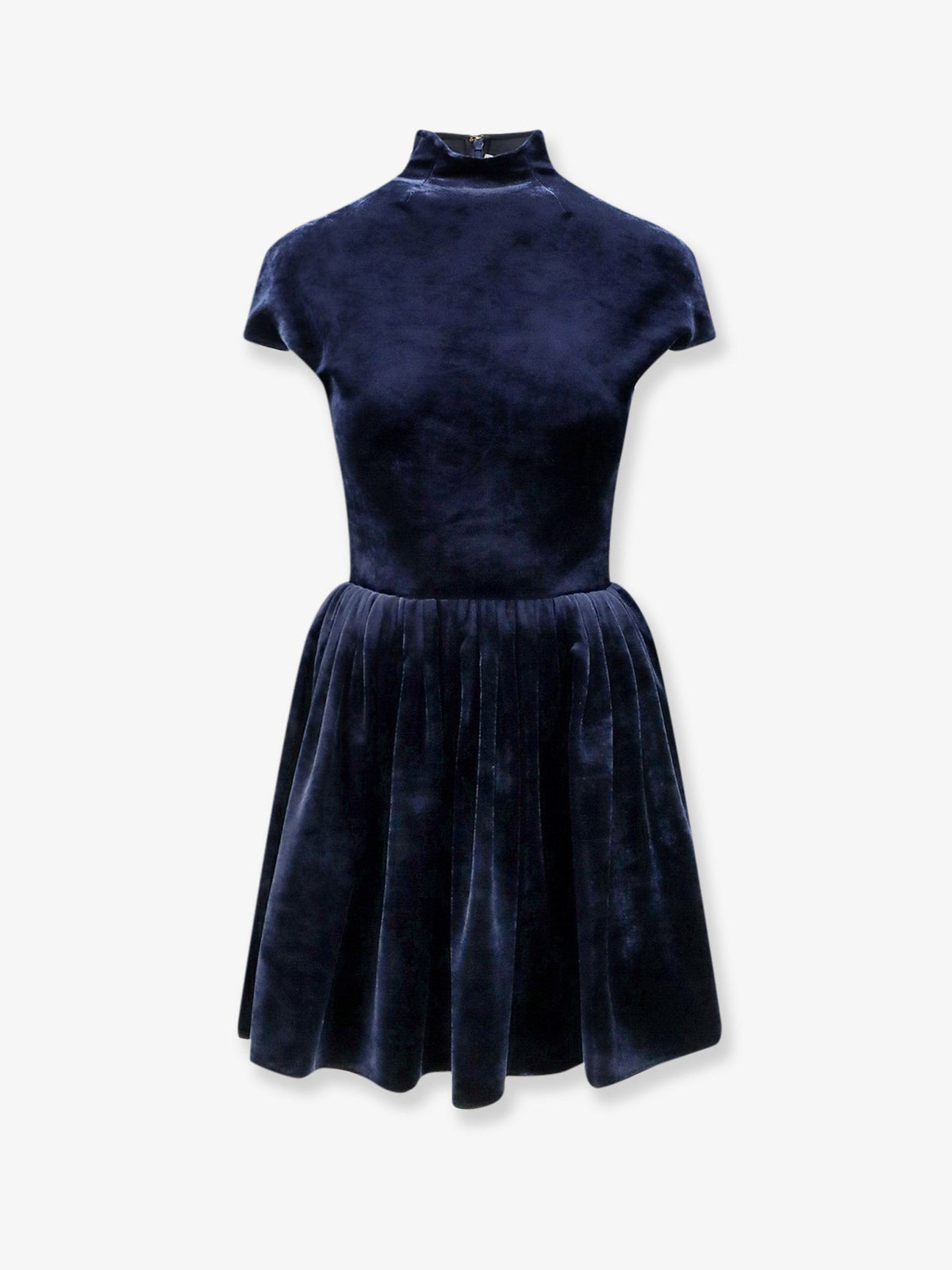 Alaia Short velvet dress - Minuit