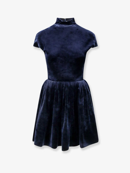ALAÏA - Short velvet dress