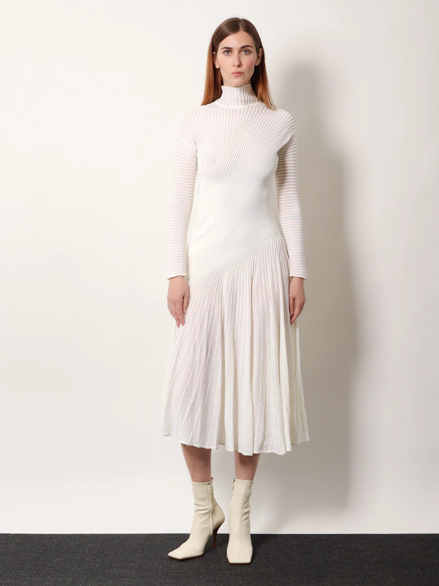 Alaia Long Wool Dress