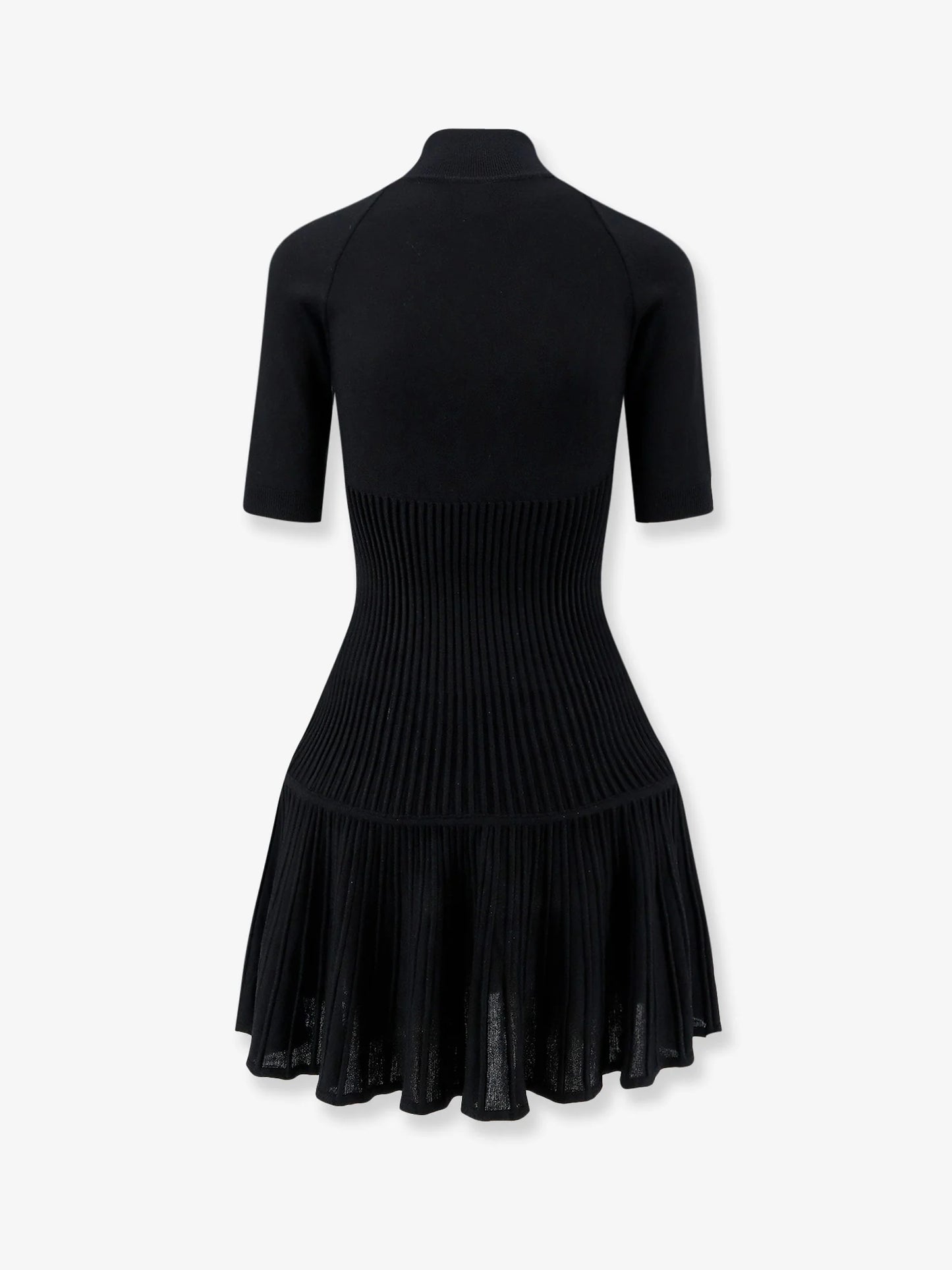 ALAÏA - Crinoline wool blend short dress