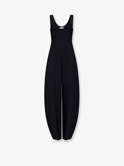 Alaia Round Virgin Wool Jumpsuit