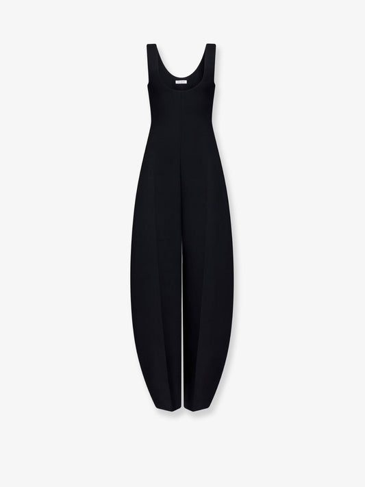 Alaia Round Virgin Wool Jumpsuit