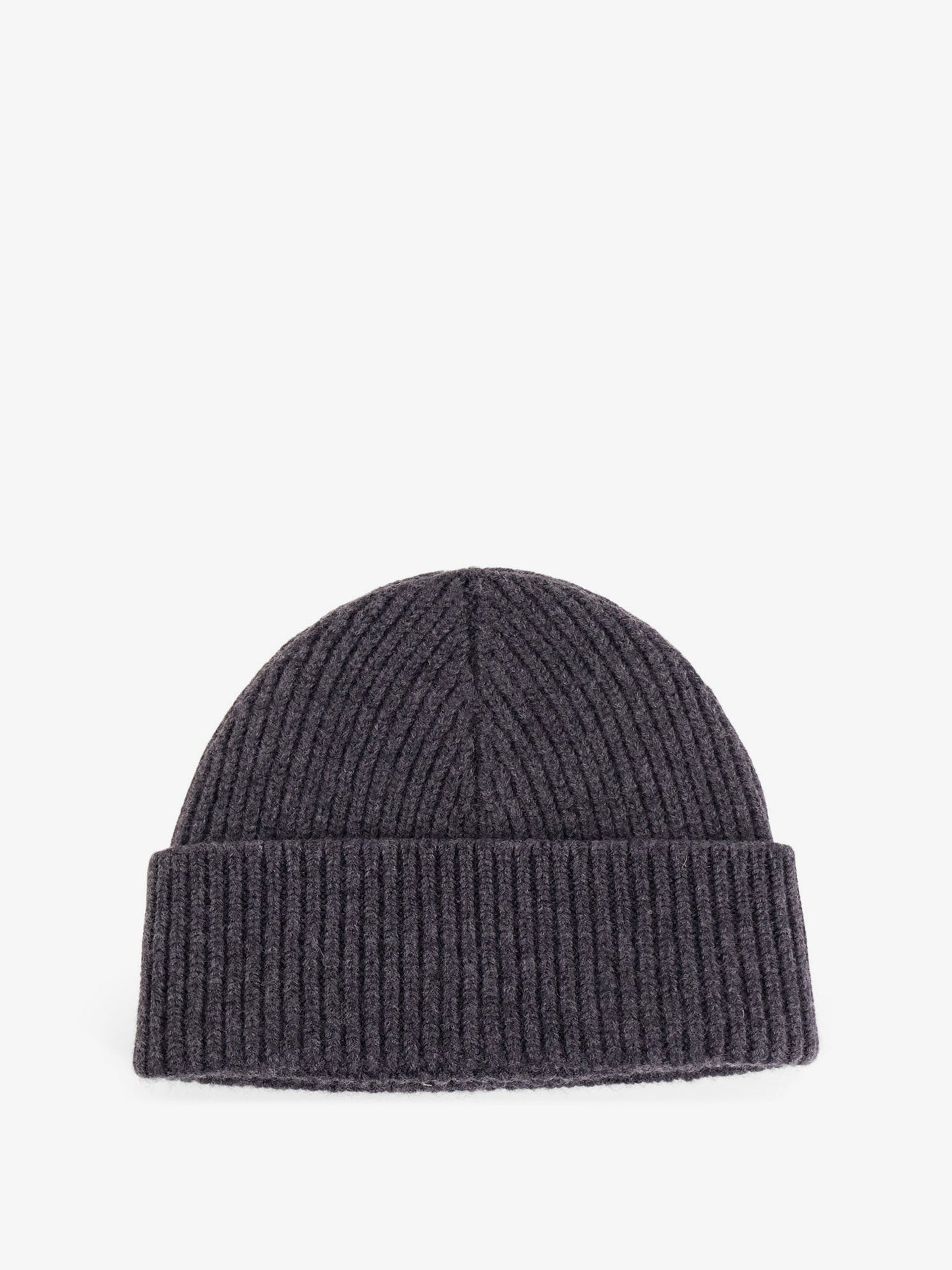 Ami Paris Virgin Wool Hat With Embroidered Logo On The Front