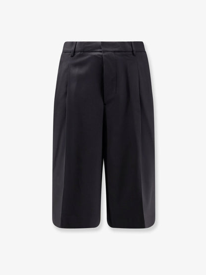 Ami Paris Virgin wool shorts - Noir