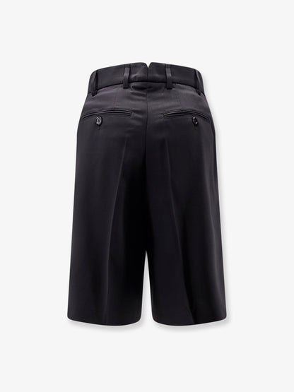 Ami Paris Virgin wool shorts - Noir