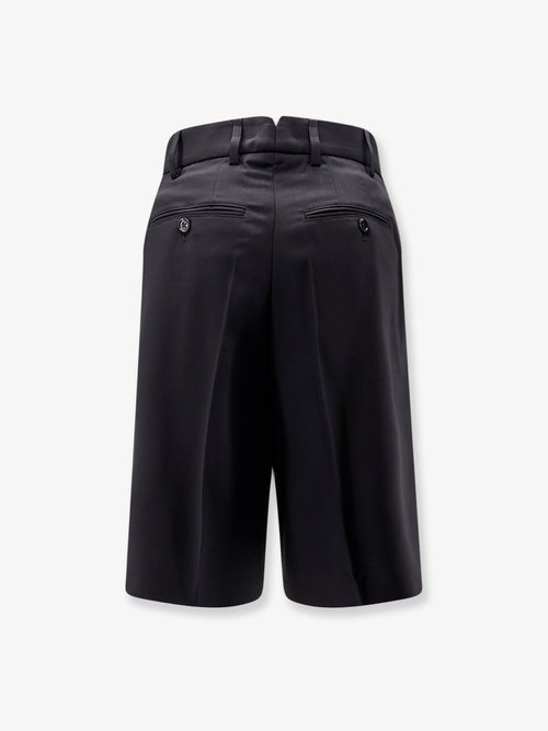 Ami Paris Virgin wool shorts - Noir