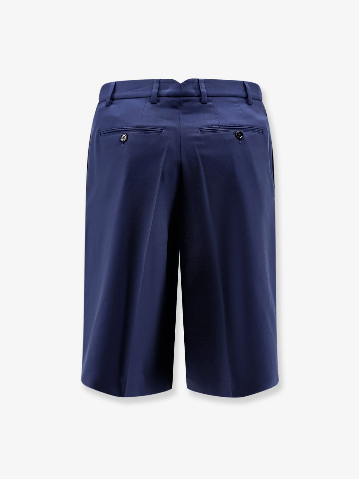 Ami Paris Virgin wool shorts - Encre