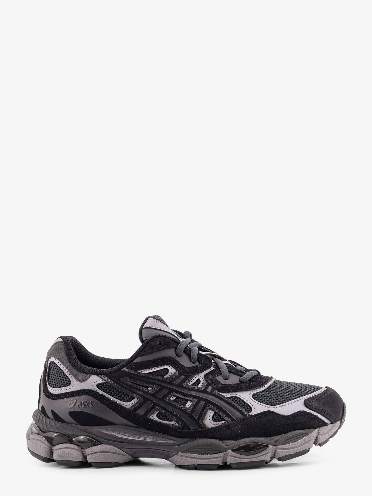 Asics Gel-Nyc mesh sneakers with suede inserts - Graphite Grey/Black