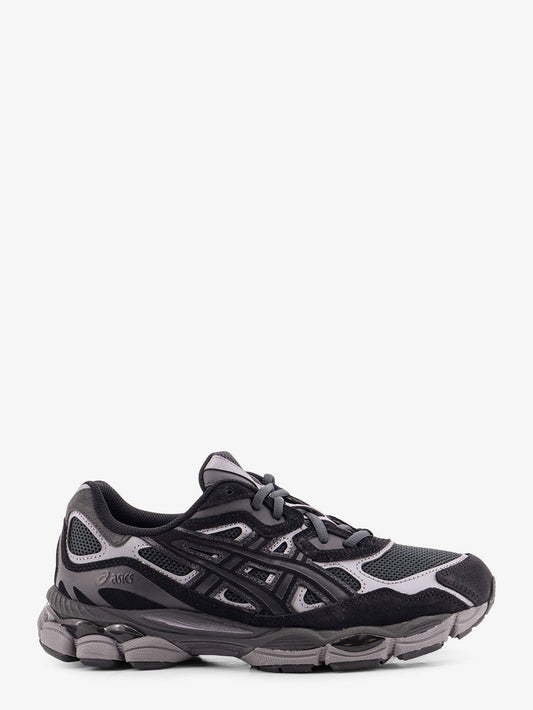 Asics Gel-Nyc mesh sneakers with suede inserts - Graphite Grey/Black