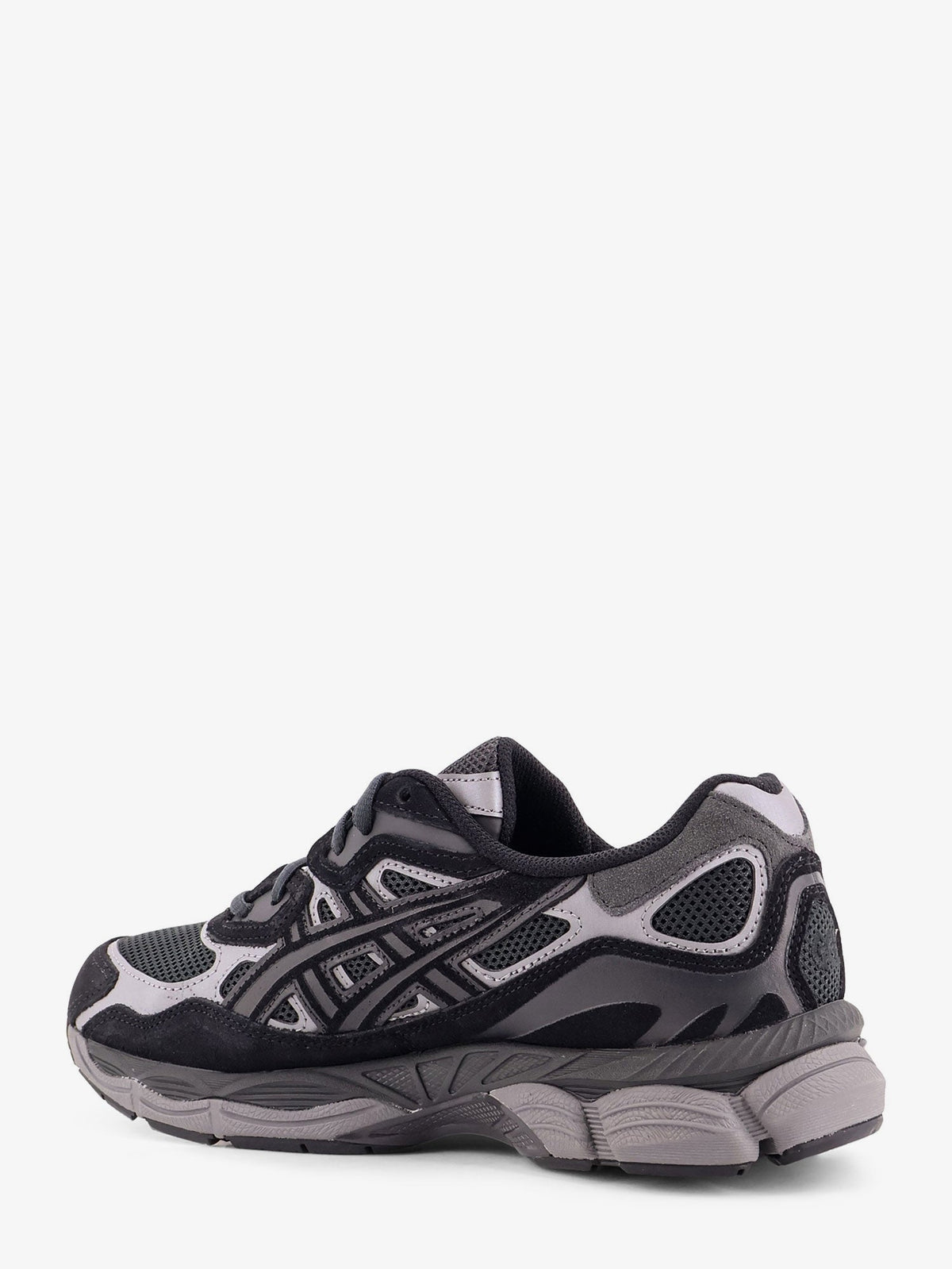 Asics Gel-Nyc mesh sneakers with suede inserts - Graphite Grey/Black