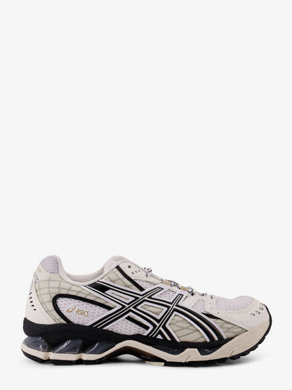 Asics Gel Nimbus 10.1 mesh sneakers with logo on the side - White/Ivory
