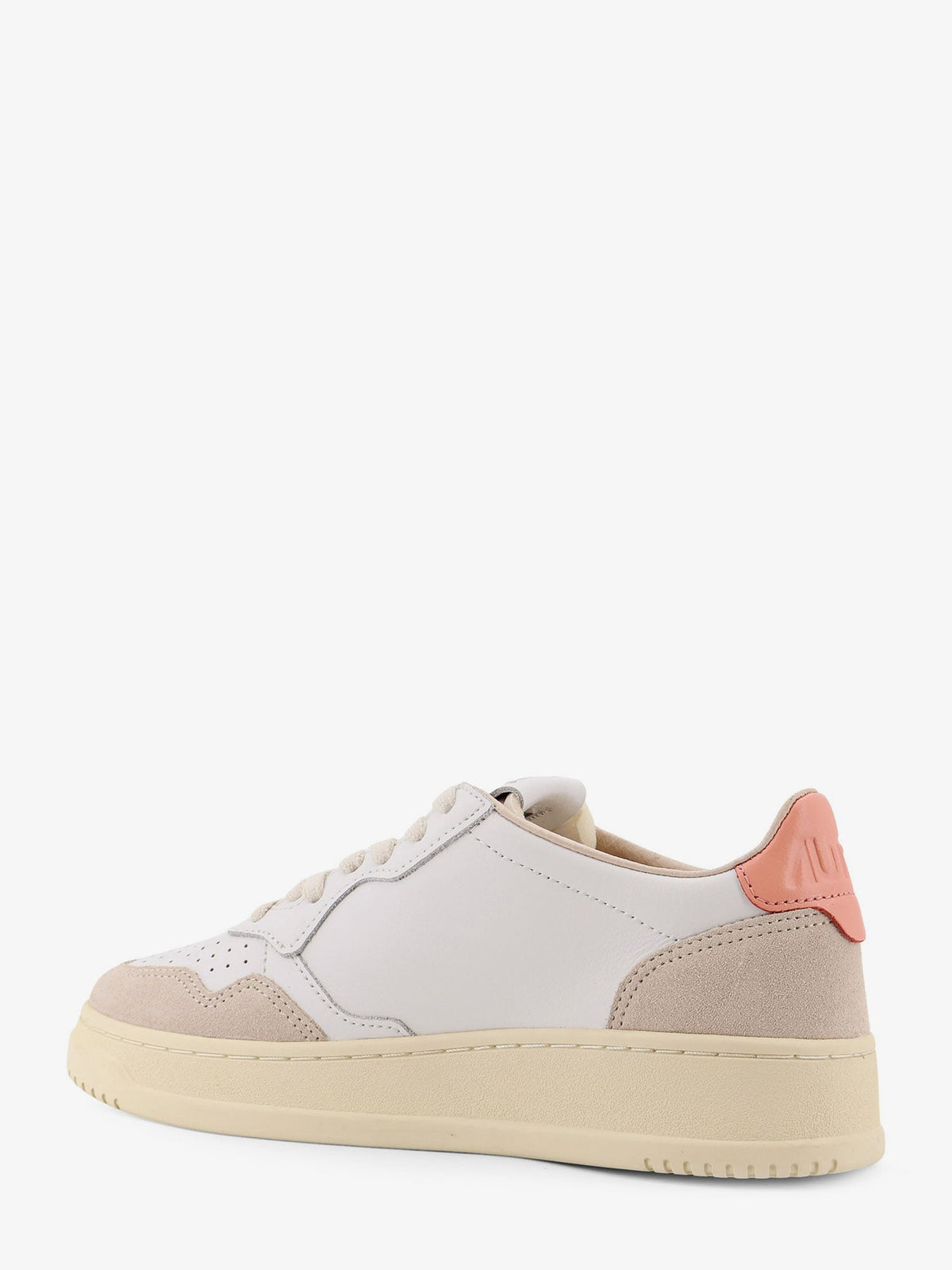 Autry Medalist leather sneakers - Bianco Pesca