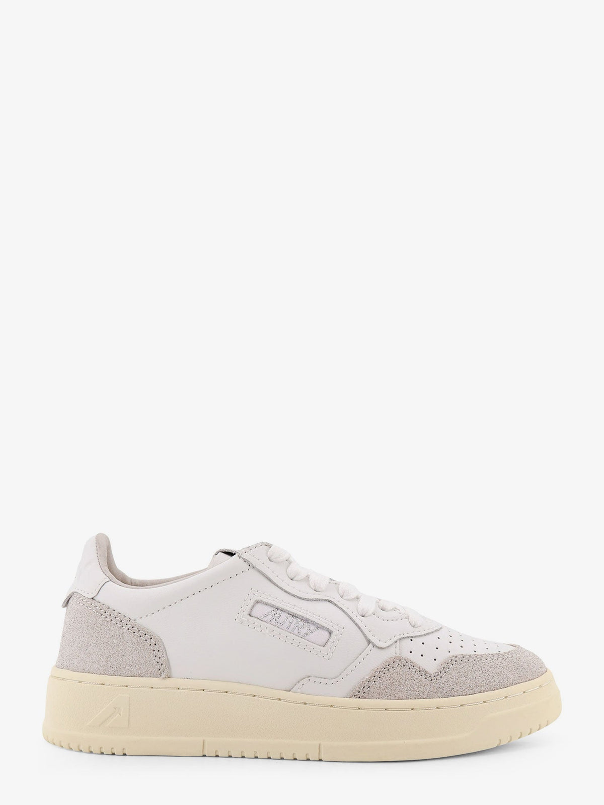 Autry Medalist Low leather sneakers - Bianco Grigio