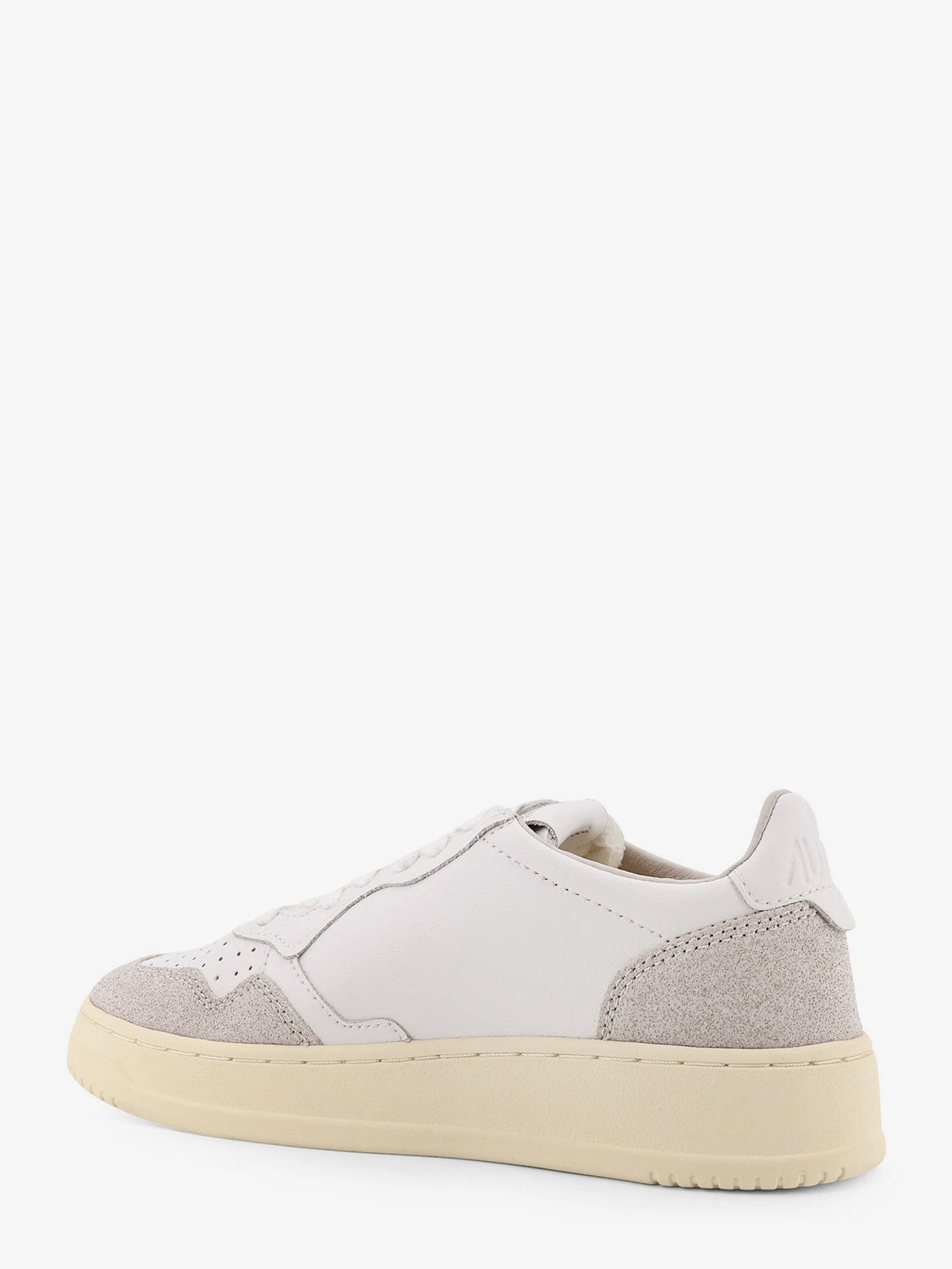 Autry Medalist Low leather sneakers - Bianco Grigio
