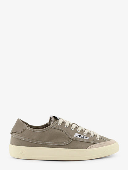 Autry Windscape canvas sneakers with side logo label - Military