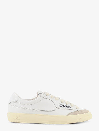 Autry Windscape Leather Sneakers With Suede Insert