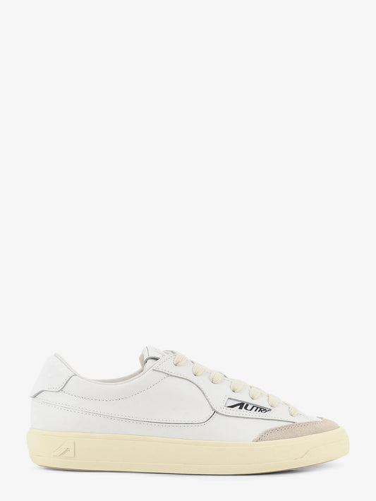 Autry Windscape Leather Sneakers With Suede Insert