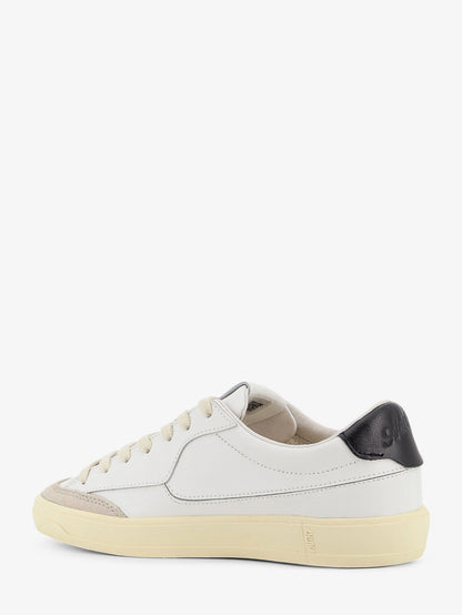Autry Windscape leather sneakers with suede insert - Whiteblack