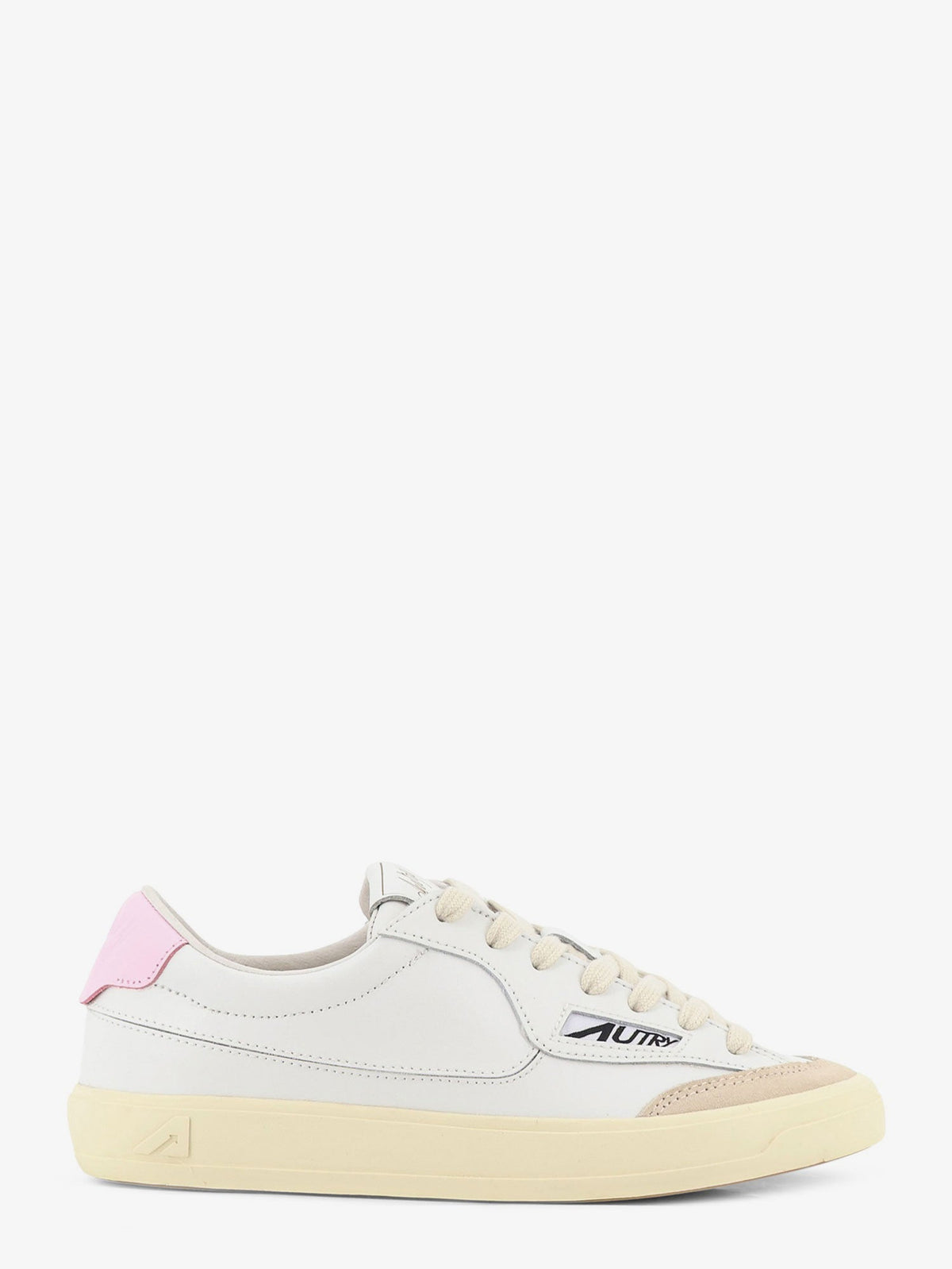 Autry Windscape leather sneakers with suede insert - Whitefairytale