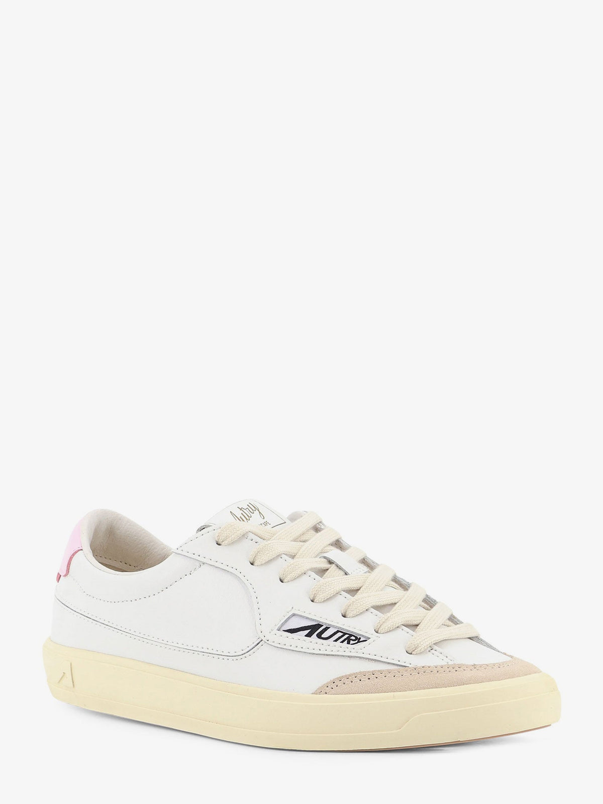 Autry Windscape leather sneakers with suede insert - Whitefairytale