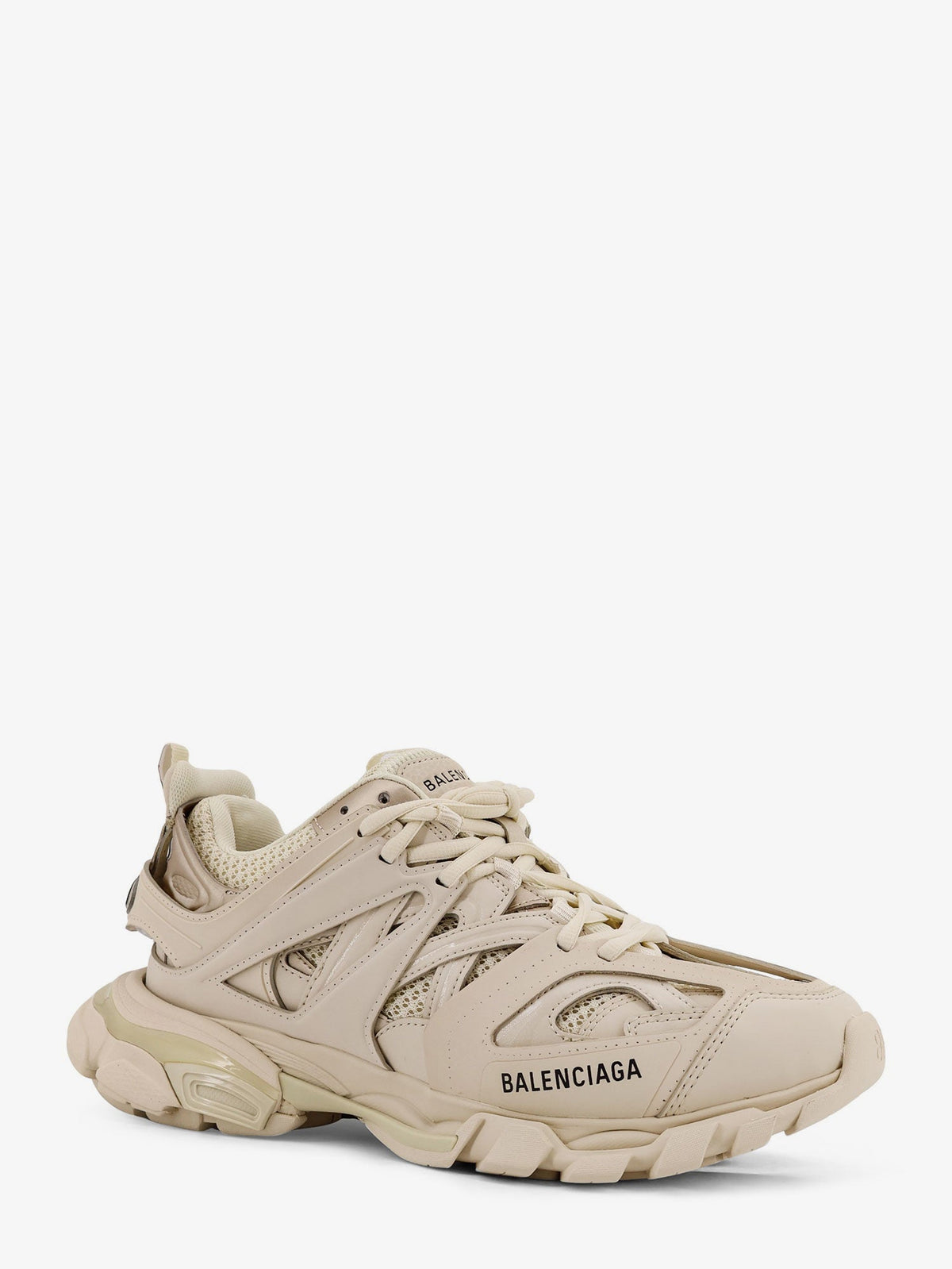 Balenciaga Mesh and nylon Track sneakers - Beige Jersey/Black