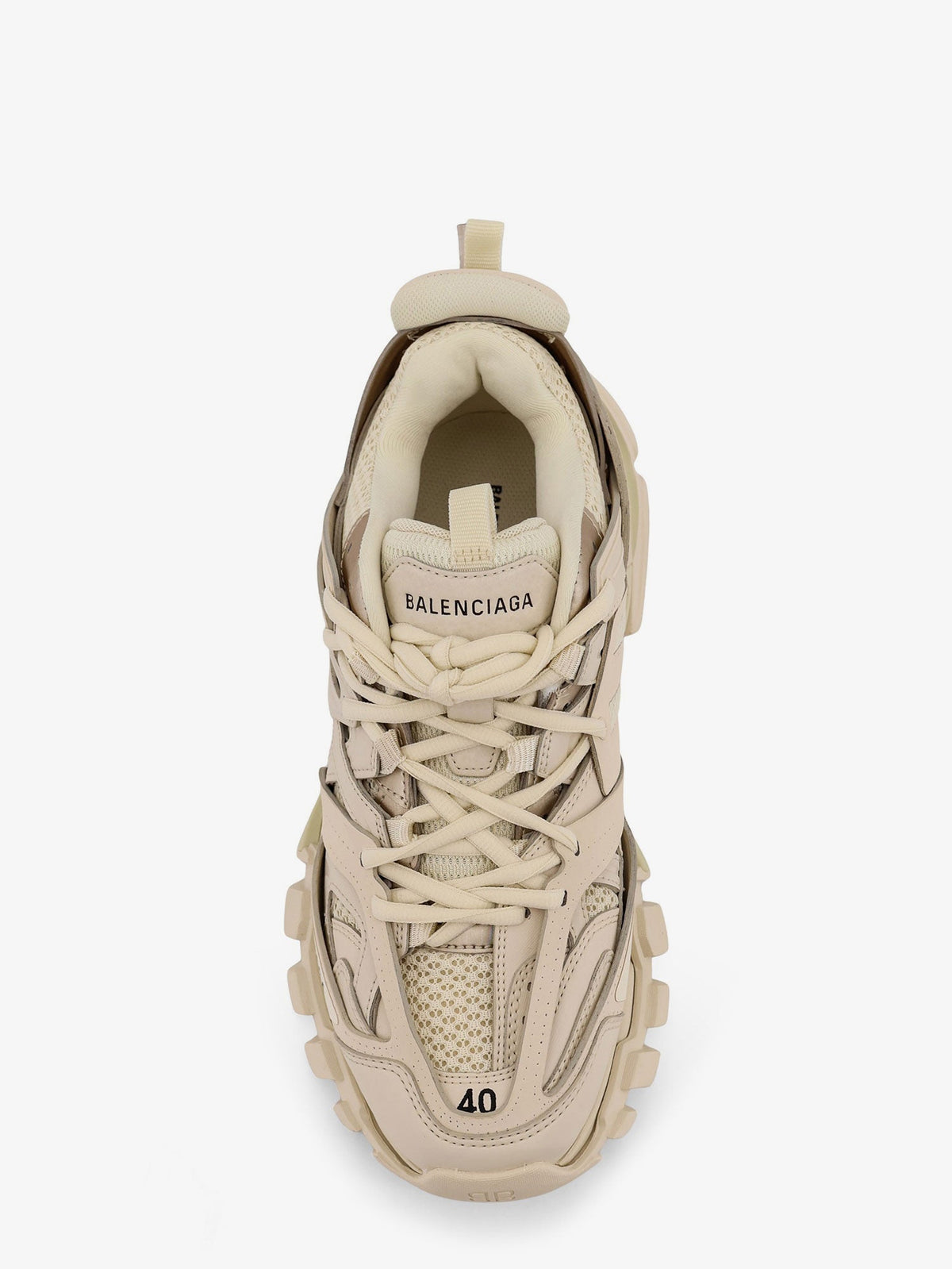 Balenciaga Mesh and nylon Track sneakers - Beige Jersey/Black