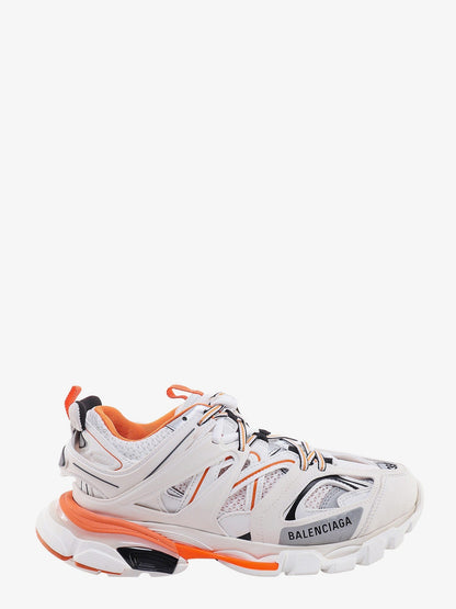 Balenciaga Mesh and nylon Track sneakers - White/Orange