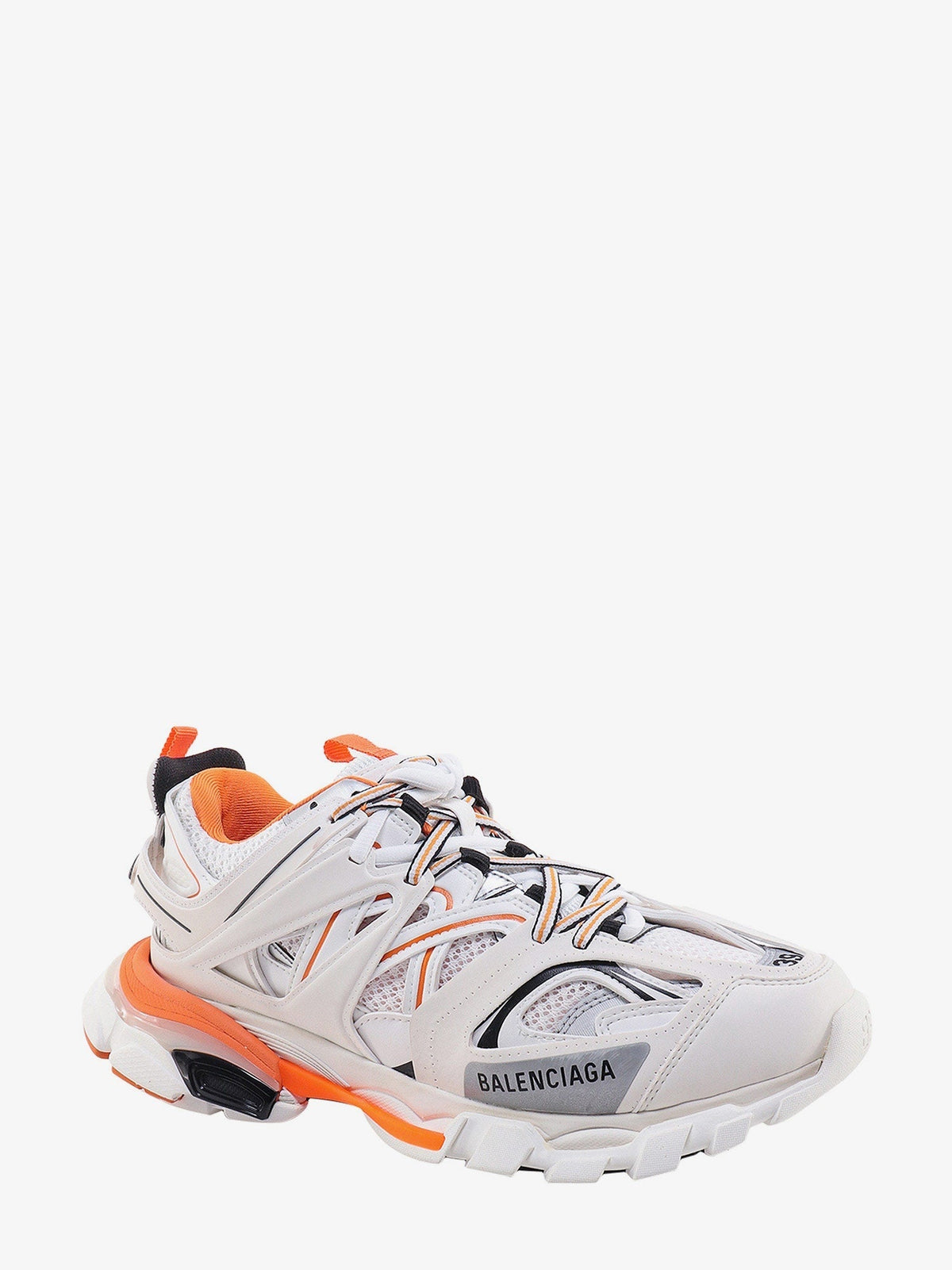 Balenciaga Mesh and nylon Track sneakers - White/Orange
