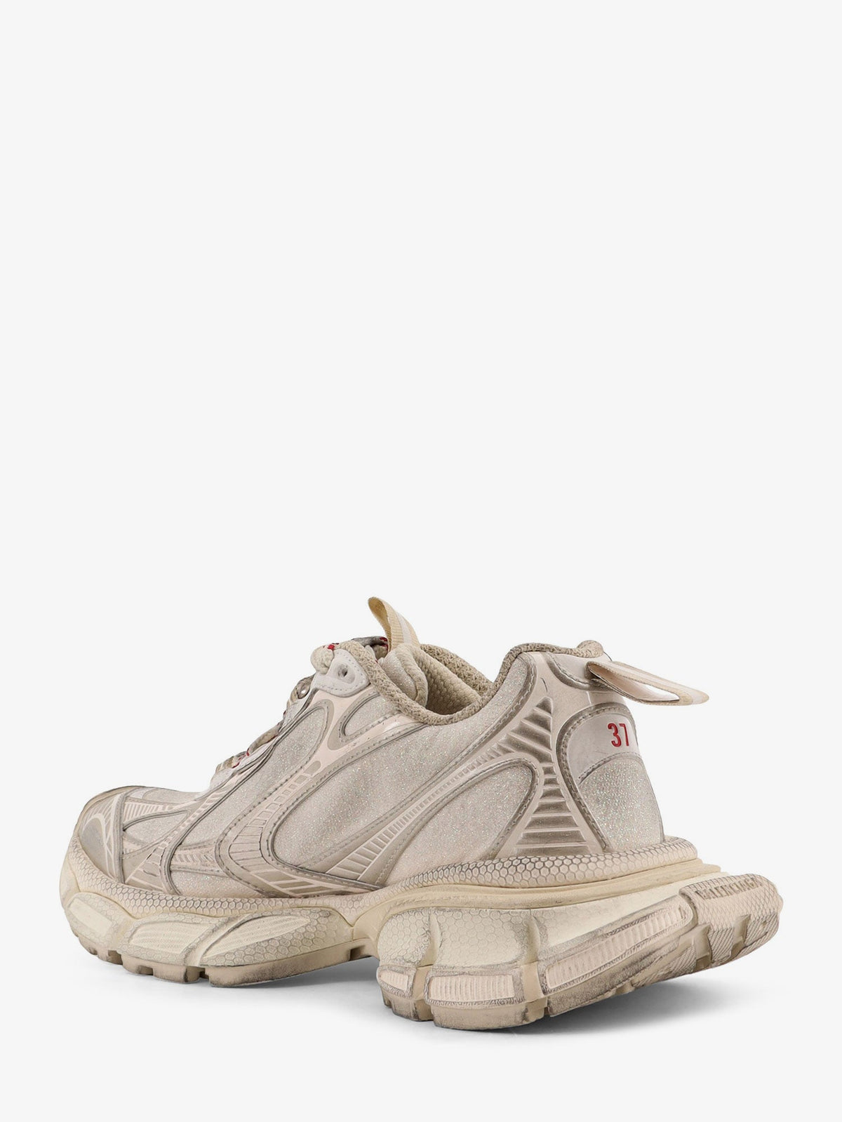 Balenciaga 3XL mesh sneakers - Beige Mix / Red