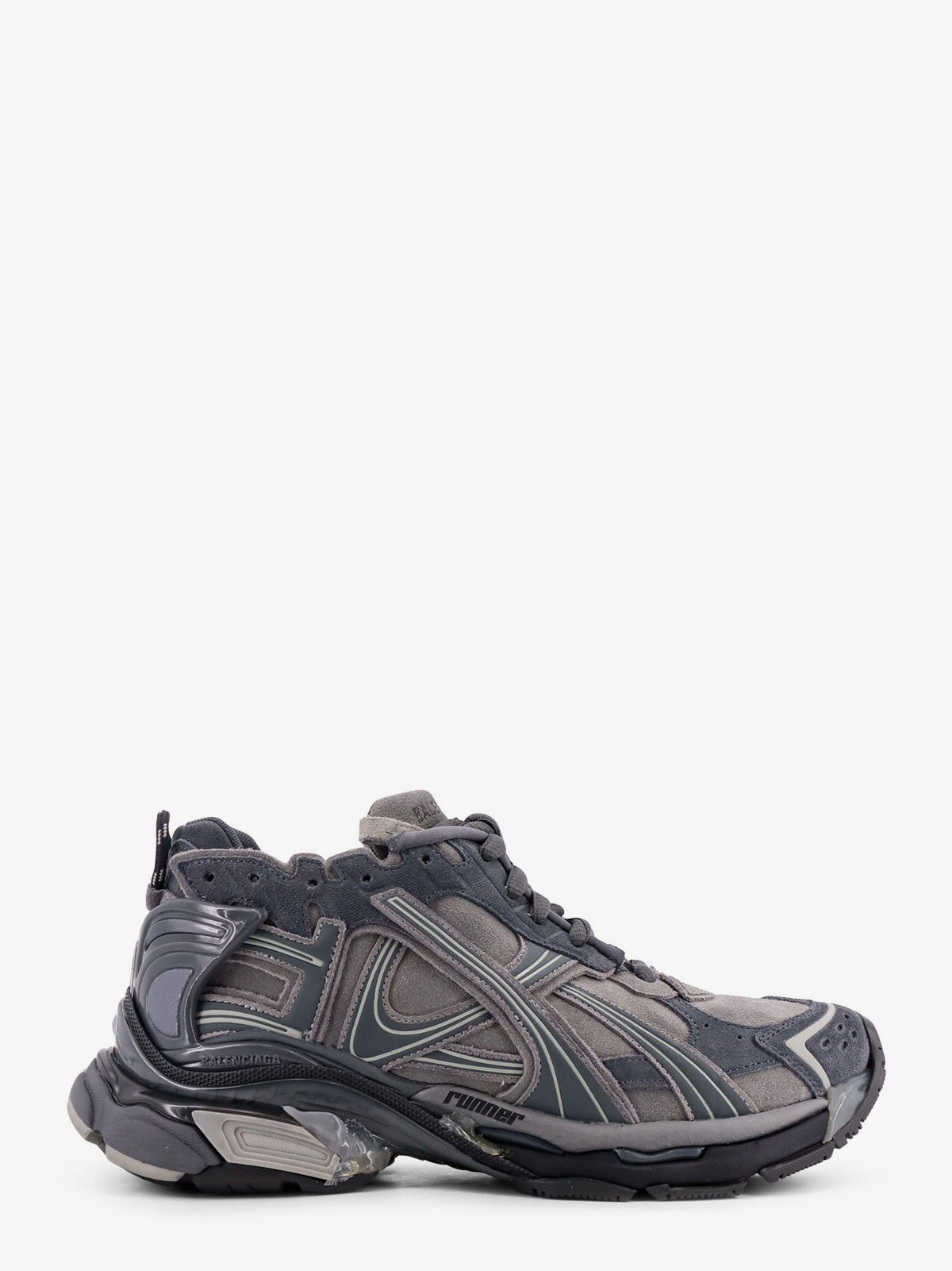 Balenciaga Runner low-top suede sneakers - Grey