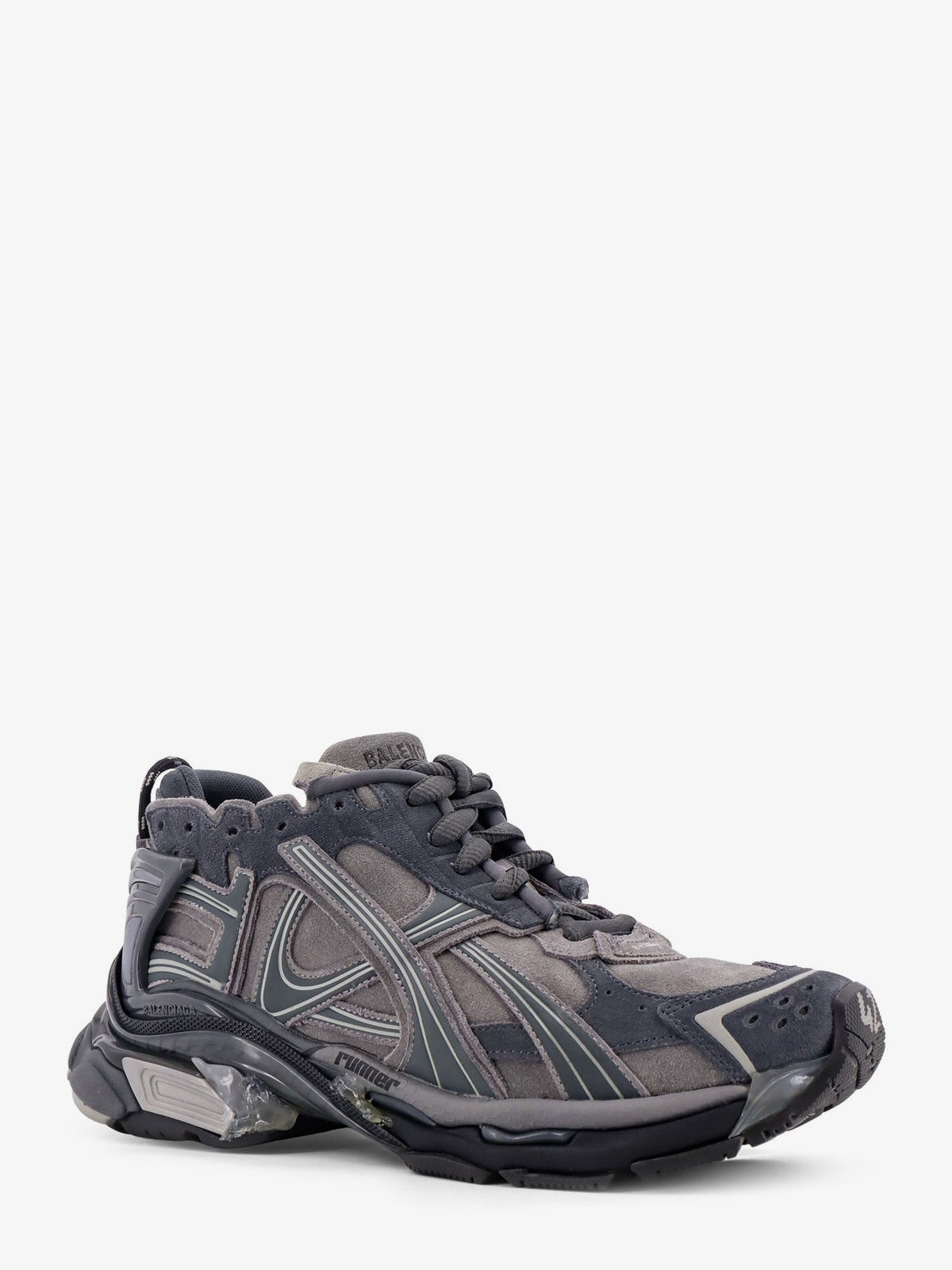 Balenciaga Runner low-top suede sneakers - Grey