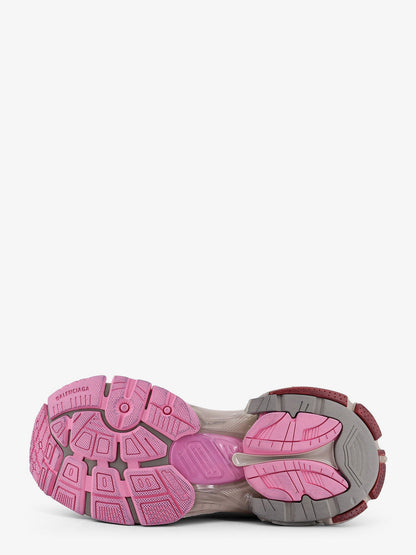 Balenciaga Runner 2 nylon low-top sneakers with leather inserts - Beige/Gry/F Yel/Pink