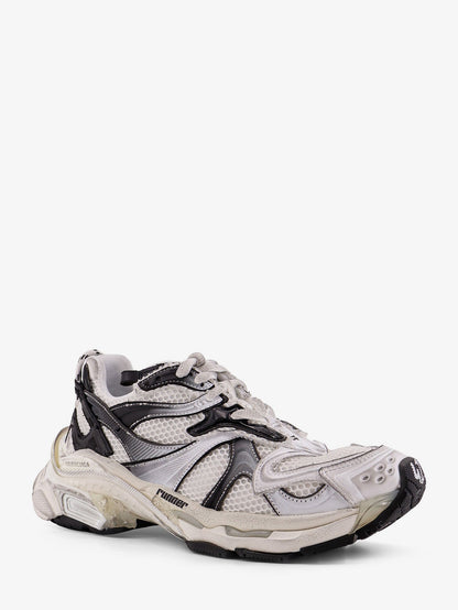 Balenciaga Mesh and nylon Runner 2 sneakers - White / Black