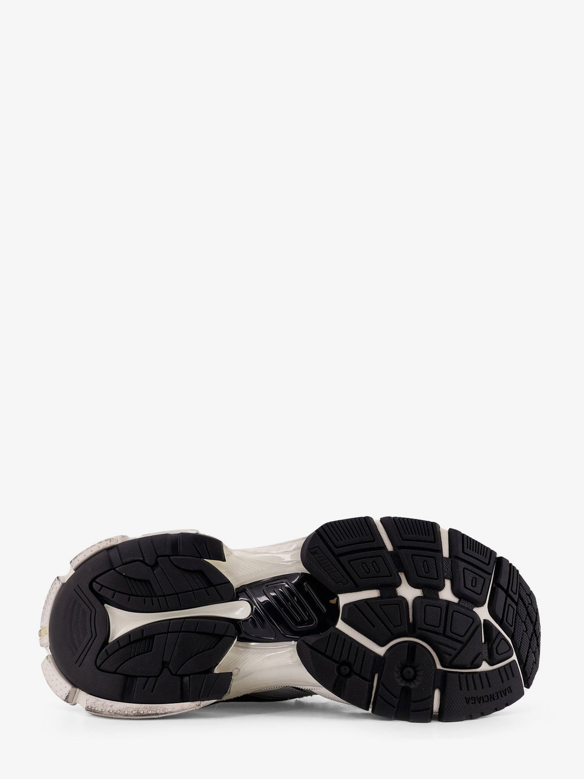 Balenciaga Mesh and nylon Runner 2 sneakers - White / Black