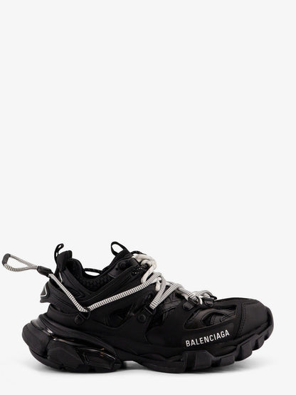 Balenciaga Track Mesh Sneakers With Colored Laces Detail