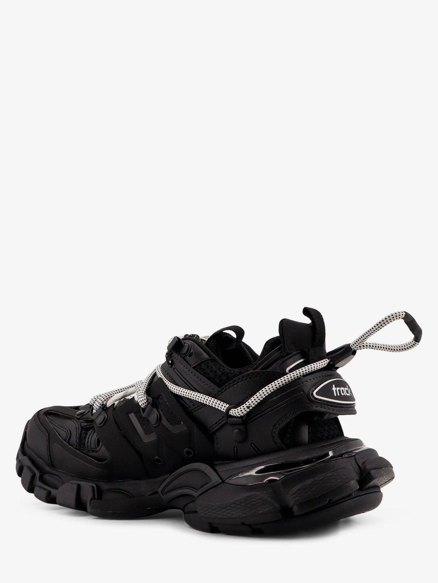 Balenciaga Track Mesh Sneakers With Colored Laces Detail