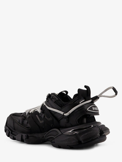 Balenciaga Track Mesh Sneakers With Colored Laces Detail