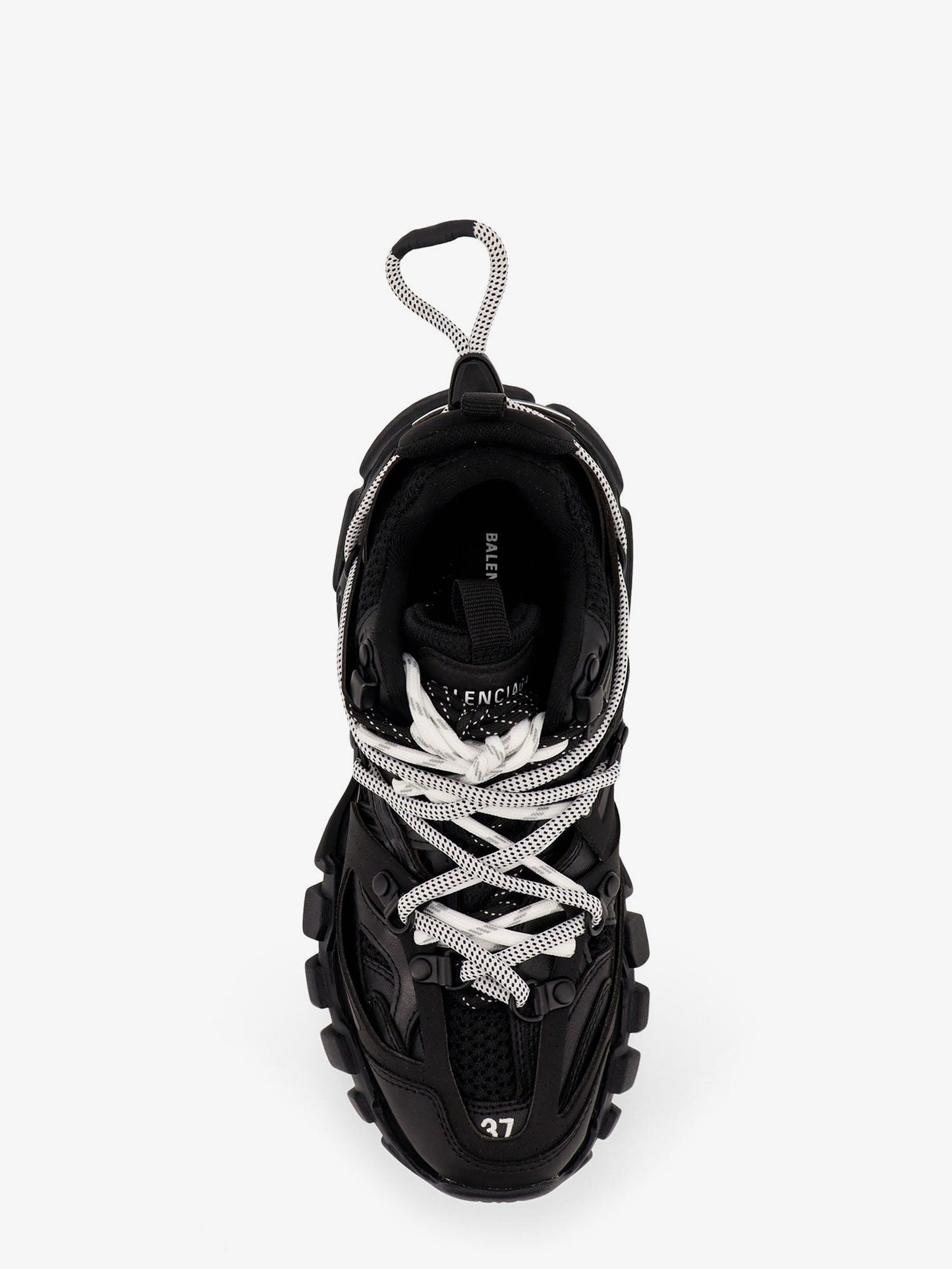 Balenciaga Track Mesh Sneakers With Colored Laces Detail