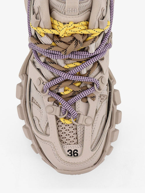 Balenciaga Track mesh sneakers with colored laces detail - Tup/Ye/Prp/Brw/Blk
