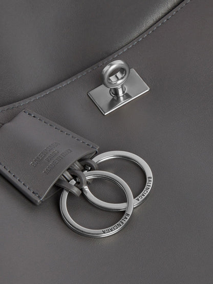 Balenciaga Rodeo Messenger Leather Crossbody Bag